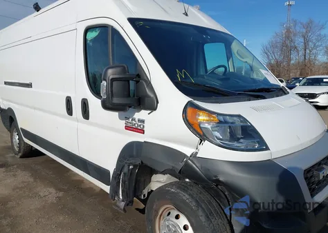 2020 Ram Promaster 2500 High Roof 159 Wb z USA, uszkodzony, nr VIN 3C6TRVDG5LE110116